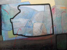 Load image into Gallery viewer, "Foreigner Sight" Original Print on Canvas, signed by the artist, certificated with COA; 1/50pcs.