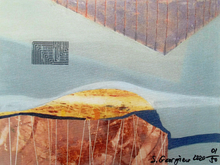 Load image into Gallery viewer, Original "Waiting at Millport" Canvas Print Certificated with COA. Varnished and Signed by the Artist. 1/50 pcs