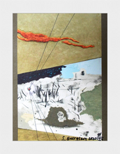 Load image into Gallery viewer, "Magician Hat" Print on Canvas in White Wooden Frame; signed by the artist, with COA; available in two sizes 30x40cm & 45x60cm