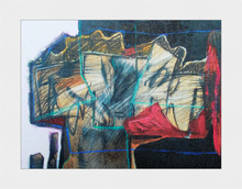 Load image into Gallery viewer, "Postmodern" Print on Canvas in a White Wooden Frame; signed by the artist, with COA; available in two sizes 30x40cm & 45x60cm