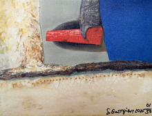 Load image into Gallery viewer, Original "Something is Leading Me" Print on Canvas, varnished and Signed by the Artist. With Certificate of Authenticity. 1/50pcs