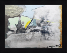 Load image into Gallery viewer, "Winter" Print on Canvas in a Black Wooden Frame; signed by the artist, with COA; available in two sizes 30x40cm and 45x60cm