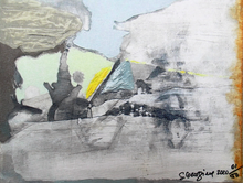 Load image into Gallery viewer, "Winter" Original Print on Canvas; signed by the artist and certificated with COA; 1/50pcs.