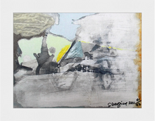 Load image into Gallery viewer, "Winter" Print on Canvas in a White Wooden Frame; signed by the artist, with COA; available in two sizes 30x40cm and 45x60cm